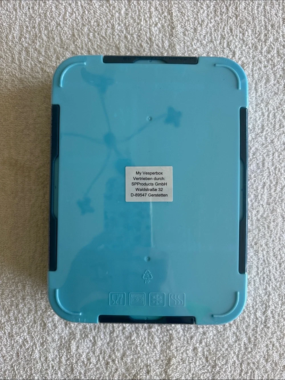 My VesperBox Lite Blue Lunch Bento Box Food Storage Container